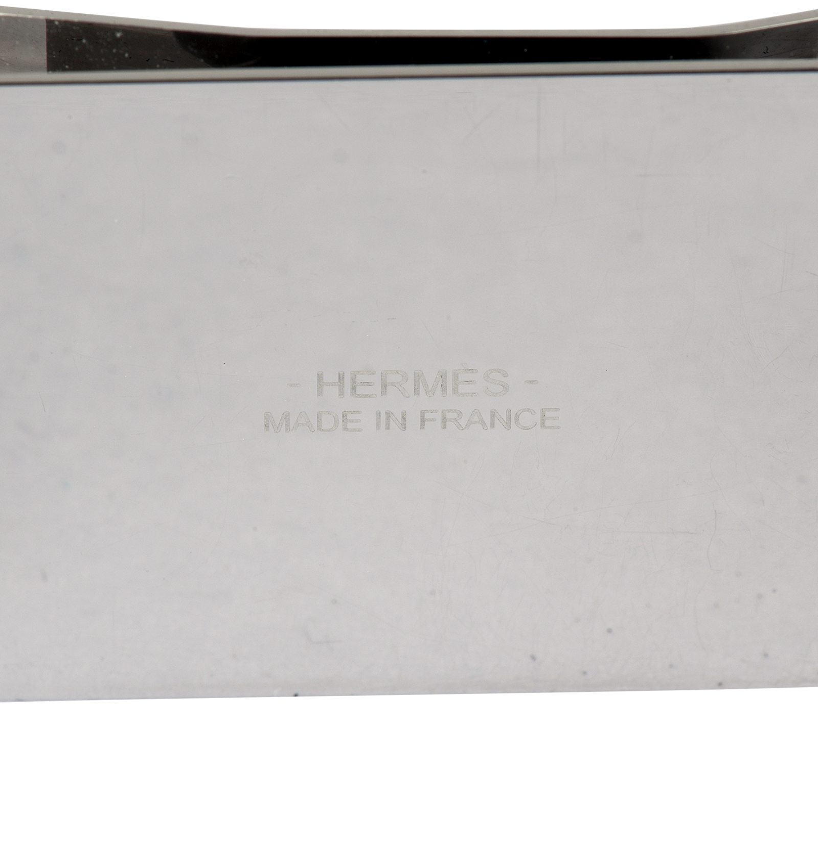 Hermes Money Clip, &pound;110, Accessories, Silver, Silver, Other view